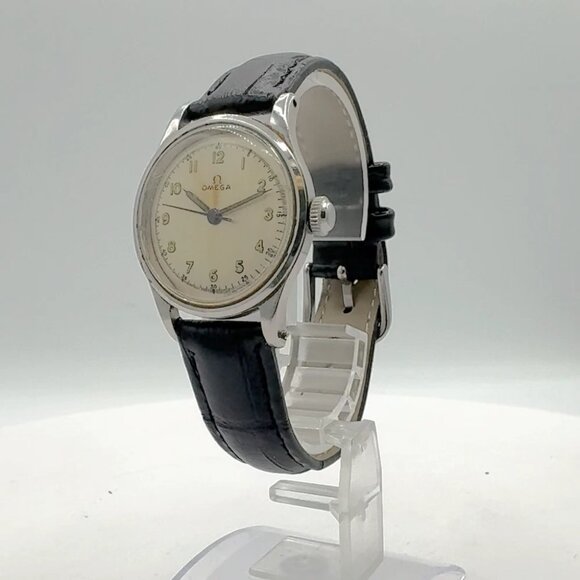 Vintage 30mm Omega Military Style Men's Mechanical Wristwatch R17